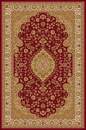 Российский прямоугольный ковёр D403 RED
