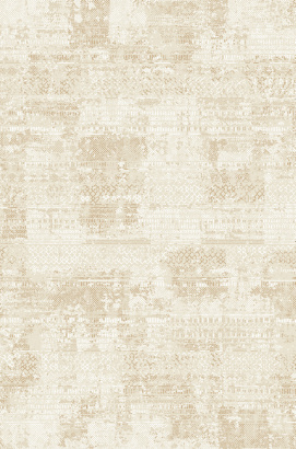 Российский прямоугольный ковёр F381 BEIGE