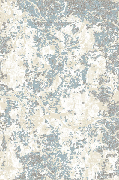 Российский прямоугольный ковёр F444 BLUE