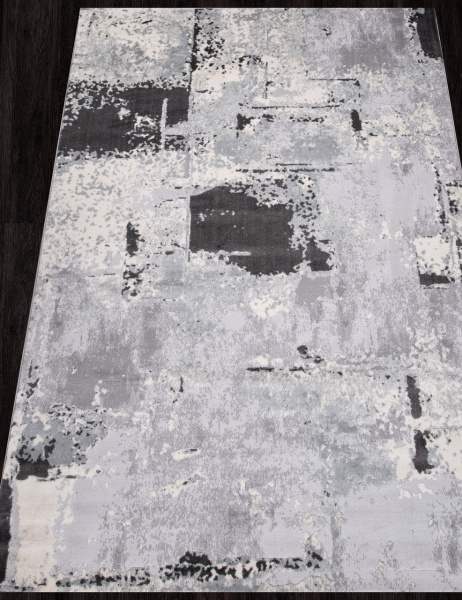 Турецкий прямоугольный ковёр V132A D.GREY SHRINK / D.GREY
