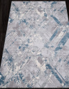 Турецкий прямоугольный ковёр V134A D.GREY SHRINK / L.BLUE HEATSET