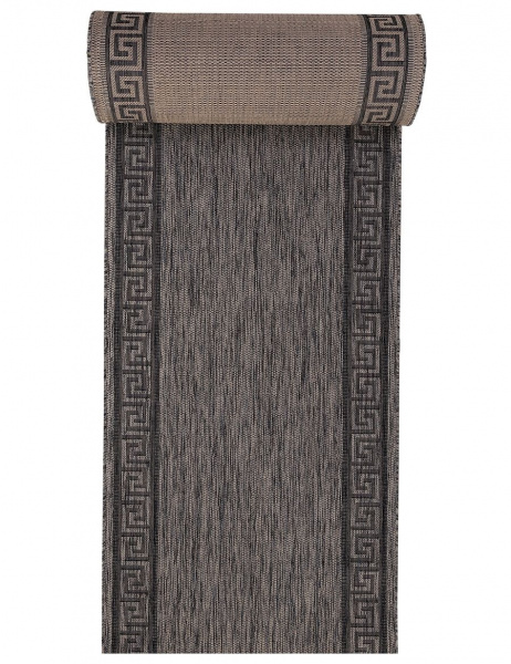 Ковровая дорожка S002 D.GRAY-BLACK VEGAS