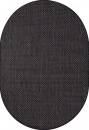 Российский овальный ковёр S115, BLACK