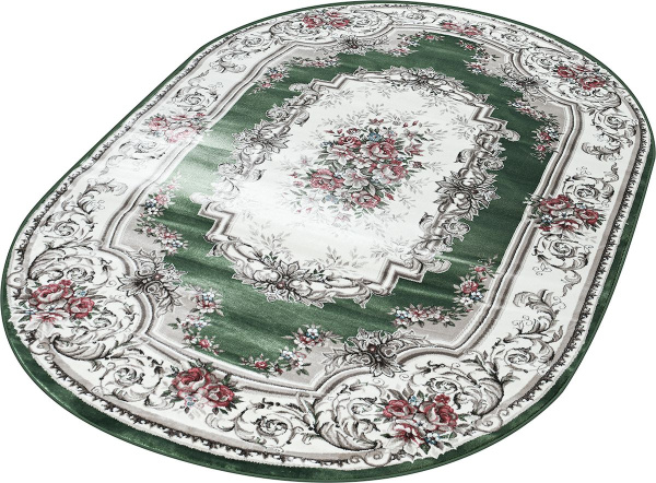 Белорусский овальный ковёр 2577/a4o/vs