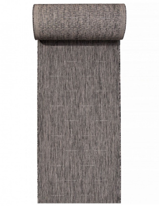 Российская прямоугольная дорожка S008 DARK GRAY