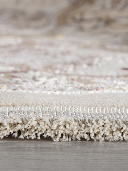 Турецкий овальный ковёр A050B L.BEIGE / CREAM