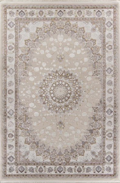 Турецкий прямоугольный ковёр A050B L.BEIGE / CREAM