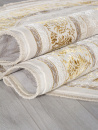 Турецкий овальный ковёр A123B CREAM / GOLD FDY