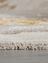 Турецкий овальный ковёр A123B CREAM / GOLD FDY