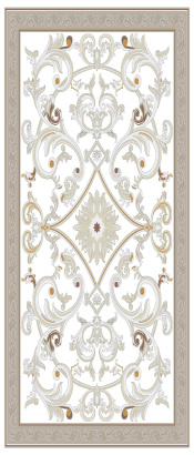 Турецкий прямоугольный ковёр B269A CREAM / CREAM FDY