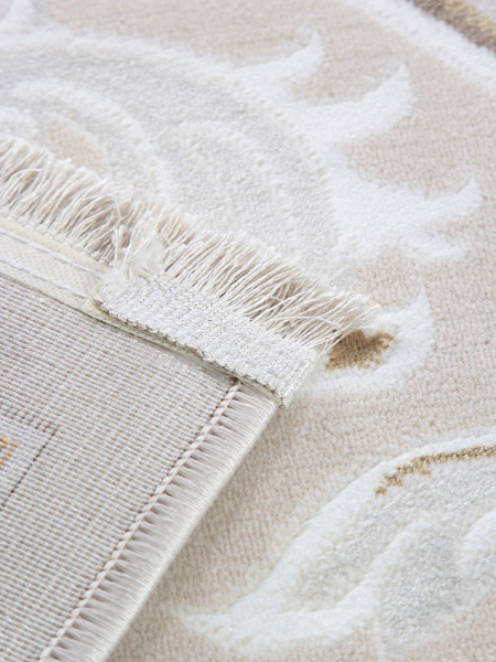 Турецкий прямоугольный ковёр B269A L.BEIGE / CREAM FDY