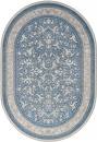 Турецкий овальный ковёр M101B BLUE SHIRINK / BLUE SHIRINK