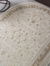 Турецкий овальный ковёр M101B CREAM / CREAM