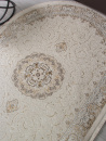 Турецкий овальный ковёр M107A CREAM / CREAM