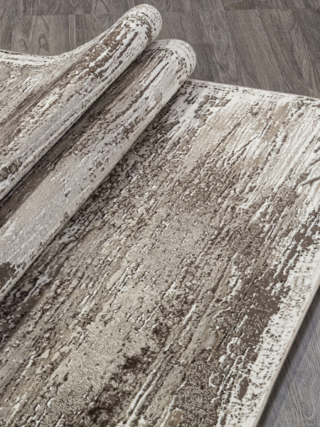 Российский прямоугольный ковёр D954 CREAM-BROWN