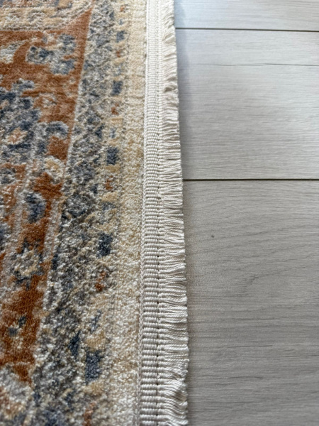 Российский прямоугольный ковёр F596 ORANGE